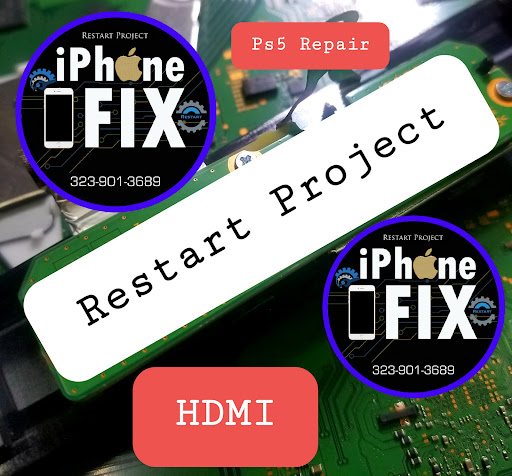 Ps5 Repair | Restart Project | We Fix Phones | iPhones Repair | Reparacion de Telefonos | Repair Ps5 Hdmi l console Repair.