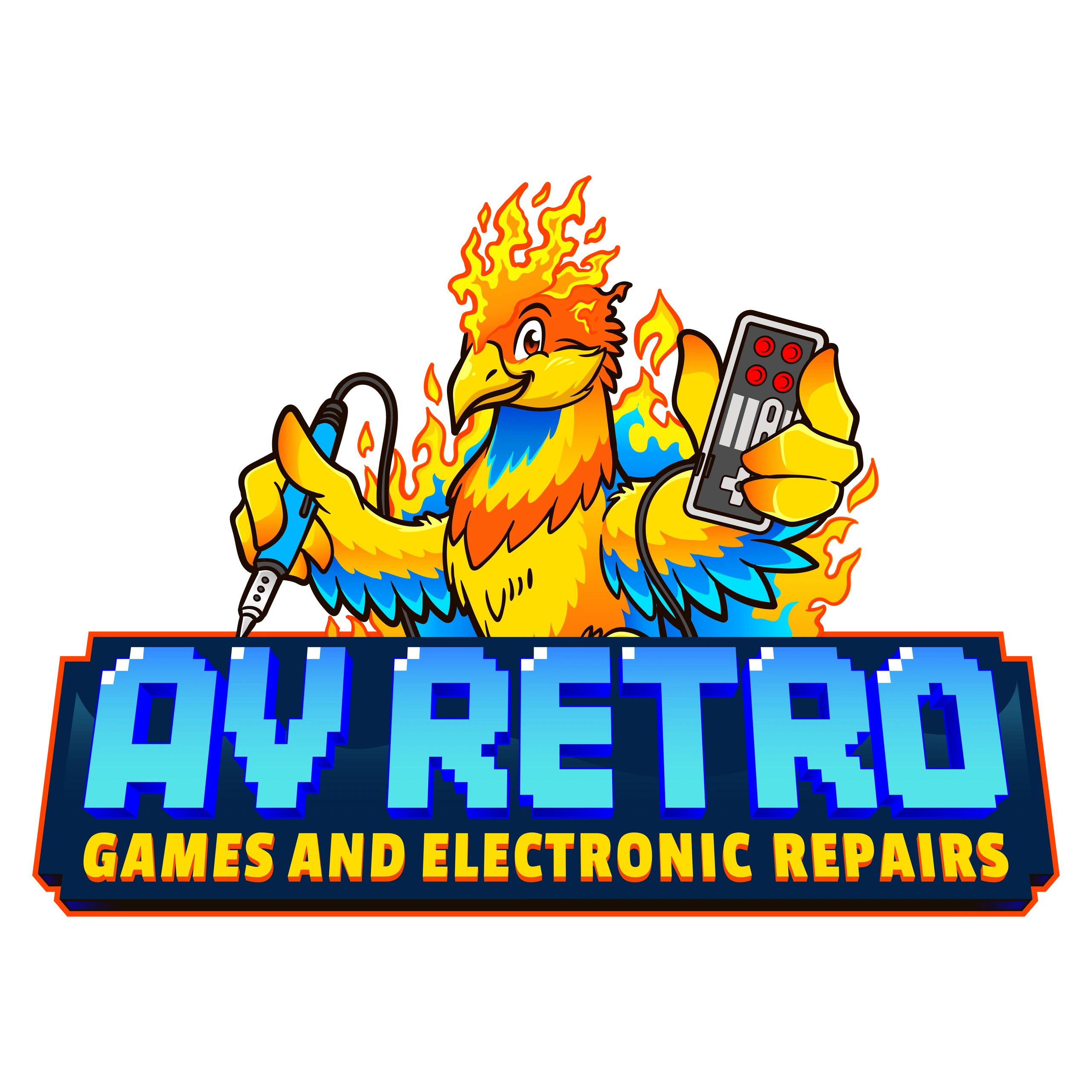 Juegos retro AV y reparación de electrónicos: nostalgia y servicio técnico