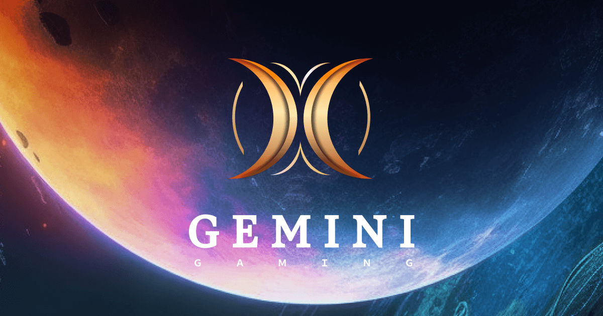 Logotipo oficial de Gemini Gaming LLC – Juegos, apuestas y entretenimiento online